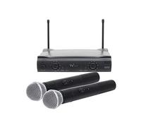 W Audio RM10 Twin Handheld VHF Microphone System