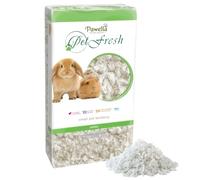 W-Direct Premium Small Animal Bedding - 10L, Super Soft, 10-Day Odour Control, 2X Absorbent, Dust-Free, Eco-Friendly Bedding for Rabbits, Guinea Pigs, Hamsters & Other Small Pets (White - 10L)