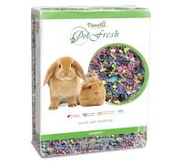 W-Direct Premium Small Animal Bedding - 10L, Super Soft, 10-Day Odour Control, 2X Absorbent, Dust-Free, Eco-Friendly Bedding for Rabbits, Guinea Pigs, Hamsters & Other Small Pets (Confetti - 10L)