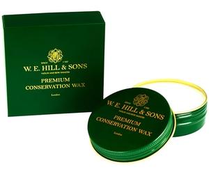 W E Hill & Sons Conservation Wax for cleaning and restoring Violins, Cellos, Musical Instruments, Antiques. Free from Petrochemicals and petro-solvents - Kind to the environment and your instrument.