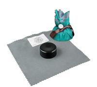 W. E. Hill & Sons Dark Rosin for Violin and Cello. Dark Rosin for Excellent Attack and Projection. Presented in a Ribbon Tied Cloth. Handmade in the UK