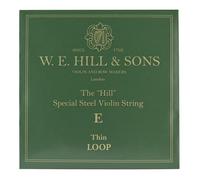 W. E Hill & Son's "The Hill" Premium Thin Steel E-String Special Violin String - Loop End - A premium replacement for a "Whistling" Violin E String