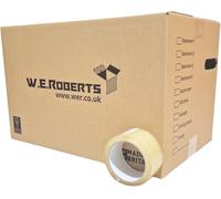 W.E. Roberts 20 Strong Large Cardboard Storage Packing Moving House Boxes with Tape, carry Handles and Room List