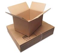 W.E. Roberts Double Wall Packing Cartons Flat-Packed [Pack of 15] (457 x 305 x 254mm)