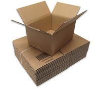 W.E. Roberts Pack of 60 A4 Sized Postal Gift Parcel Mailing Double Wall Cardboard Boxes ~ 12” x 9” x 6"/305mm x 229mm x 152mm