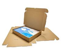 W E Roberts Packing Supplies Ltd Royal Mail Small Parcel Box, Shipping Boxes (44.9x34.9x7.9cm) Postal Boxes, Cardboard Boxes for Posting, Gifts (Pack of 10)