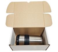 W.E. Roberts Postal Boxes 20x10x10cm (8"x4"x4") White Cardboard boxes for posting small business packaging, shipping box, small parcel boxes, Mailing gift packet Small Parcel (25)