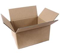 W.E. Roberts Strong Double Wall Cardboard Boxes 30.5cm x 22.9cm x 15.2cm(12” x 9” x 6") Boxes for posting, Packing boxes, Postal Shipping Boxes for small items (Pack of 20)