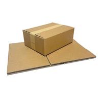 W.E. Roberts Strong Double Wall Cardboard Boxes (Pack of 15) - Boxes for posting, Boxes for moving house, Packing boxes, Postal Shipping Boxes (305mm x 229mm x 102mm (12 x 9 x 4"))