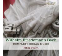 W. F. BACH - COMPLETE ORGAN MUSIC (2 CD) NEW CD