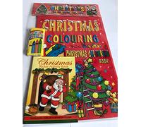 W.F. Graham NEW KIDS 4 piece Christmas Activity and Colouring Pack with Stickers and Crayons