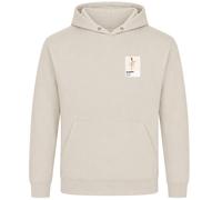 W.G. Grace Cricket Icon Frame Men's Hoodie - Beige / 2XL