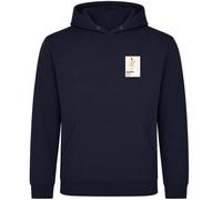 W.G. Grace Cricket Icon Frame Men's Hoodie - Navy / 2XL