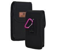 W&G traveler Phone Holster for iPhone 18/17 Pro Max, Galaxy S26/S25 Ultra | Fits OtterBox Defender & armor cases; iPhone 16/15/14 Pro Max, Galaxy S25 Ultra, Galaxy A57/A37 5G, XCover7 Pro, belt pouch