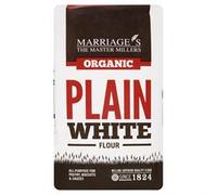 W & H MARRIAGE & SON Organic Plain White Flour Order 6 for Trade Outer, 1000 gram