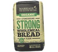 W H Marriage Organic Strong Wholemeal Flour 1000 g (order 6 for trade outer)