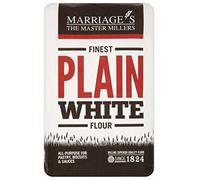 W & H Marriage& Son Finest Plain Flour 1.5kg (Pack of 5)
