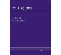W.H. Squire: Minuet for Cello and Piano (Sheet Music), Stainer & Bell 2286