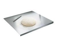 W&H Stainless Steel Chopping Board,Cutting Boards for Kitchen with Lip