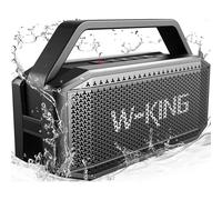 W-KING 100W PEAK Bluetooth Speaker-60W Portable Speakers Bluetooth Wireless Loud Outdoor Waterproof IPX6 Party Boombox 2 Subwoofer