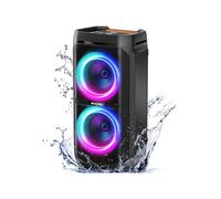 W-KING 240W Peak Party Bluetooth Speaker Large, 115dB Loudest Portable Speakers Wireless, IPX6 Waterproof Speaker Big for Outdoor, 24H Playtime