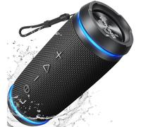 W-KING 36W Portable Speakers Bluetooth Wireless, IPX6 Waterproof Bluetooth Speaker Loud, Powerful 360° Sound, Hi-Fi Audio, BT5.4, 30H Battery, Stereo Pairing, EQ for Outdoor, Travel, Home, Beach, Bike