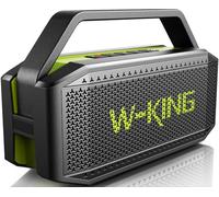 W-KING Bluetooth Speaker, 100W Peak HD IPX7 Portable Speakers Wireless Loud