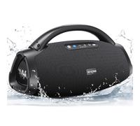 W-KING Bluetooth Speaker Loud, Portable Wireless Speaker with 120W Subwoofer, 50W*2 Woofers, 15W*2 Tweeter, 40Hz Massive Bass, IPX7 Waterproof, APP, BT5.4, Stereo Pairing, OTG, Large Party Boom Box