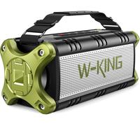 W-KING Bluetooth Speaker Portable Wireless Bluetooth Speaker, 90W Max (Green)