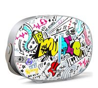 W-KING Portable Loud Speakers Bluetooth Wireless, T8II 96W Peak Powerful Outdoor Party Large Bluetooth Speaker Boombox with 2 Subwoofers, Heavy Bass, Fast Charging, BT5.4, USB Playback, AUX, Lights