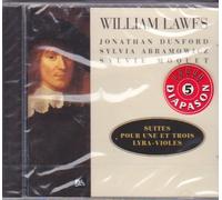 W Lawes: Suites for one and three lyra-viols (Suites pour une et trois lyra-violes) /Dunford · Abramowicz · Moquet