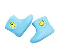 W llies for Boys Girls Lightweight Child Kids W llies Cute Animal C rtoon Pattern W lly Boots Infant Rain Boot W llingtons Water roof Boots for 1 6 Years (Blue, 1-2 Years)