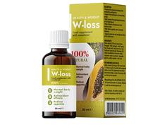 W-Loss Drops - Natural Food Supplement | Supports Healthy Weight Loss and Fat Burning | Ketogenic | 30ml