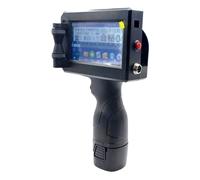 W-Lynn Handheld Inkjet Printer 2-25.4Mm Large Character Production Date Inkjet Printer Packaging Inkjet Printer,Blackinkcartridge