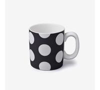 W.M Bartleet & Sons Wm Bartleet & Sons Porcelain 0.7 Pint Spotty Mug, Black