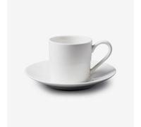 W.M Bartleet & Sons Wm Bartleet & Sons Porcelain Espresso Cup & Saucer, White