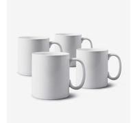 W.M Bartleet & Sons Wm Bartleet & Sons Porcelain Extra Large Mug, 1.3 Pint, Set Of 4