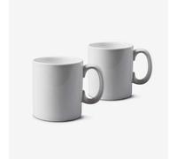 W.M Bartleet & Sons Wm Bartleet & Sons Porcelain Original Large 1 Pint Mug, Set Of 2 White
