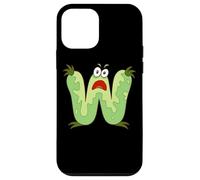 W Monster Letter Alphabet Scary Face Case for iPhone 12 mini