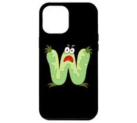 W Monster Letter Alphabet Scary Face Case for iPhone 12 Pro Max