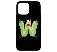 W Monster Letter Alphabet Scary Face Case for iPhone 13 Pro Max