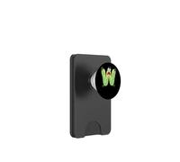 W Monster Letter Alphabet Scary Face PopSockets PopWallet for MagSafe
