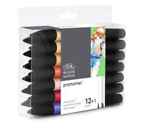 Winsor & Newton W&N PROMARKER 12+1 Manga Expansion Pack 1, Multi, one Size