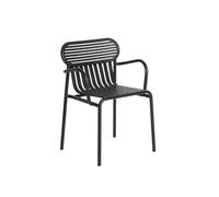 W ND Dining Chair with Armrests Black