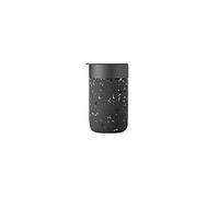 W&P Porter Ceramic Mug w/Protective Silicone Sleeve, Terrazzo Charcoal 16 Ounces | On-The-Go | Reusable Cup for Coffee or Tea | Portable | Dishwasher Safe