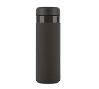 W&P Porter Insulated Bottle 20 oz Charcoal | Clean Taste Ceramic Coating for Water, Coffee, & Tea | Wide Mouth Vacuum Insulated | Dishwasher Safe (WP-PCB20-CH), 1 Count (Pack of 1)