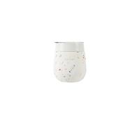 W&P Porter Insulated Glass 11 oz | No Metallic Aftertaste Ceramic Coated for Beer, Wine, Cocktails, Coffee, & Tea | Wide Mouth Vacuum Insulated | Dishwasher Safe, Cream Terrazzo