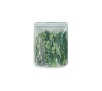 W&P Porter Silicone Reusable Storage Bag, Sandwich (46oz Flat), Sage, Food Storage Container, Microwave and Dishwasher Safe, Easy Cleaning