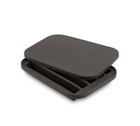 W&P WP-ICE-WB-GR Peak Ice Works Silicone Water Bottle Ice Tray, BPA Free, Dishwasher Safe, Charcoal, Single