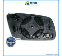 W-Parts Left Heated Mirror Glass for for Audi A3 2000-2003 Blue